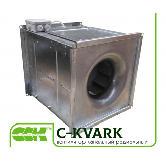Вентилятор канальний радіальний квадратний C-KVARK-(V)-50-50-2-380